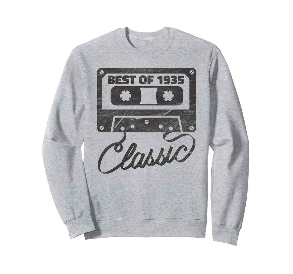 Best 1935 Birthday Gifts Cassette Tape Sweatshirt - Custom Art Print Unisex - T-Shirt, Sweatshirt, Hoodie