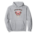 Boho Dreamer Butterfly 80S 90S Lover Hoodie - Aesthetic Graphic Men Women - T-Shirt, Sweatshirt, Hoodie