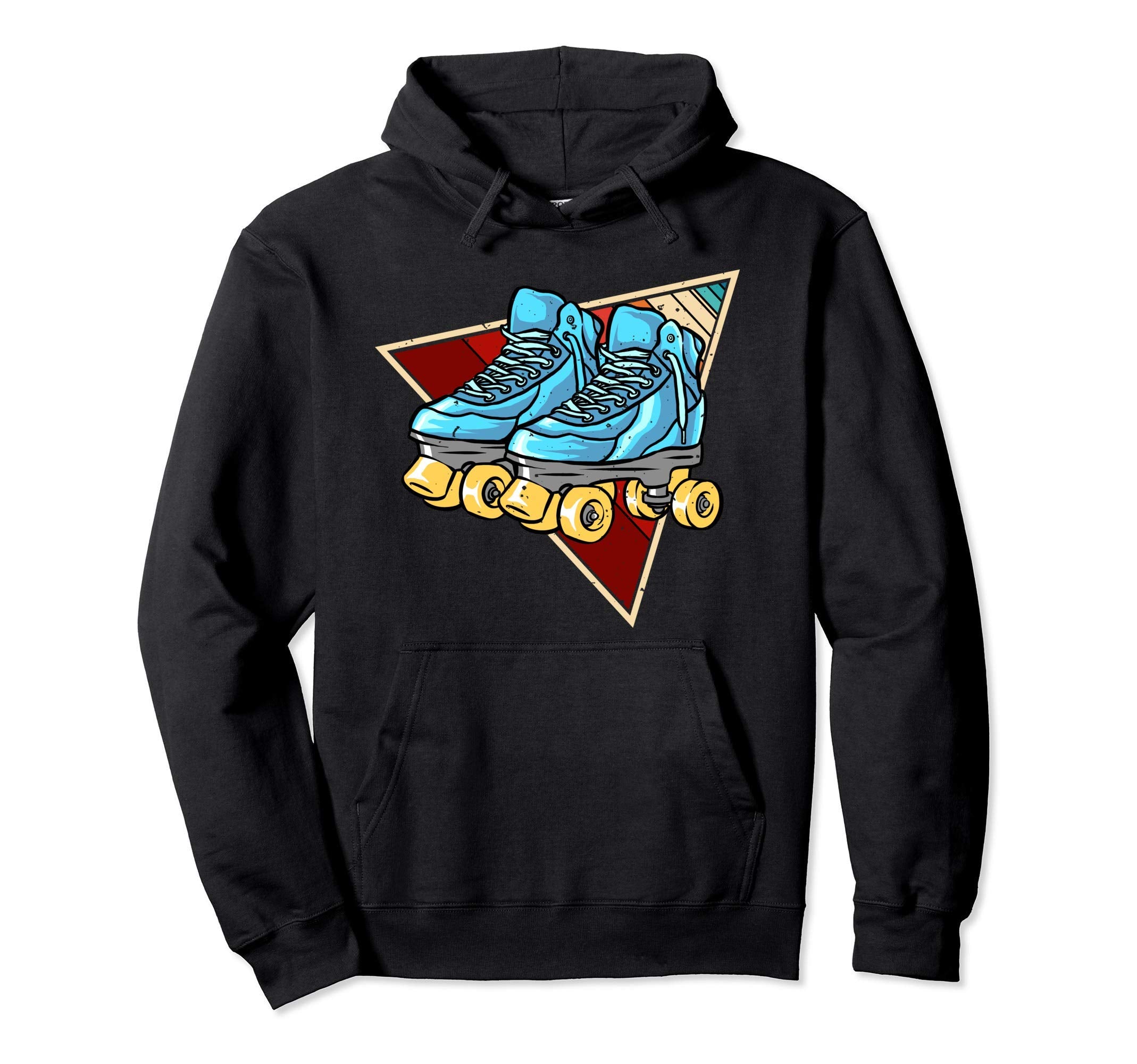 Roller Skating Theme Roller Skates Hoodie - Casual Everyday Wear Unisex - T-Shirt, Sweatshirt, Hoodie