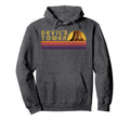Devils Tower Distressed Stripes Hoodie - Fun Novelty Design for Adults - T-Shirt, Sweatshirt, Hoodie