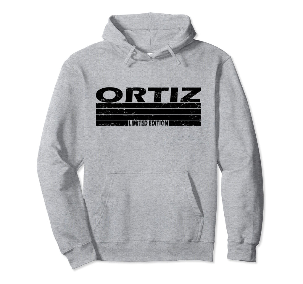 Ortiz Surname Sunset Hoodie - Streetwear Style for Adults - T-Shirt, Sweatshirt, Hoodie