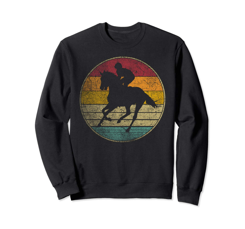 Horse Riding Racing Equestrian Sweatshirt - Fun Novelty Design Unisex - T-Shirt, Sweatshirt, Hoodie