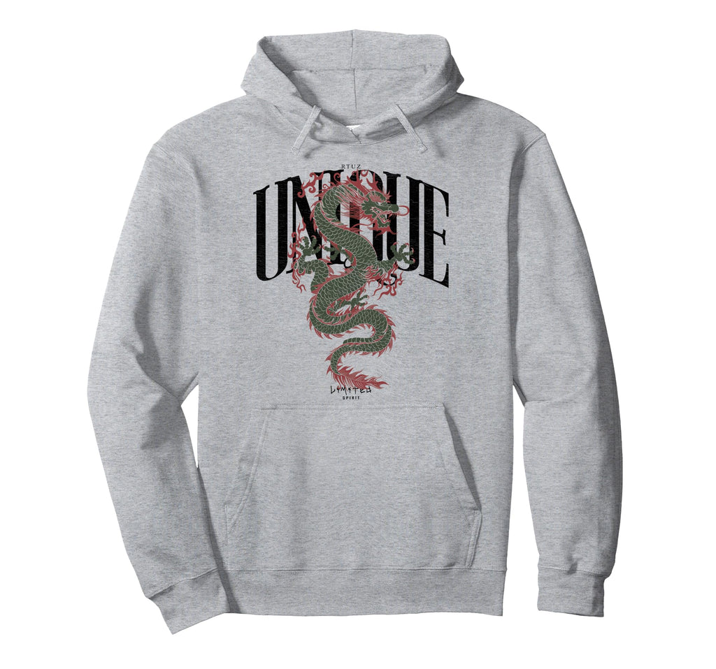 Aesthetic Dragon Streetwear Hoodie - Custom Art Print Men Women - T-Shirt, Sweatshirt, Hoodie