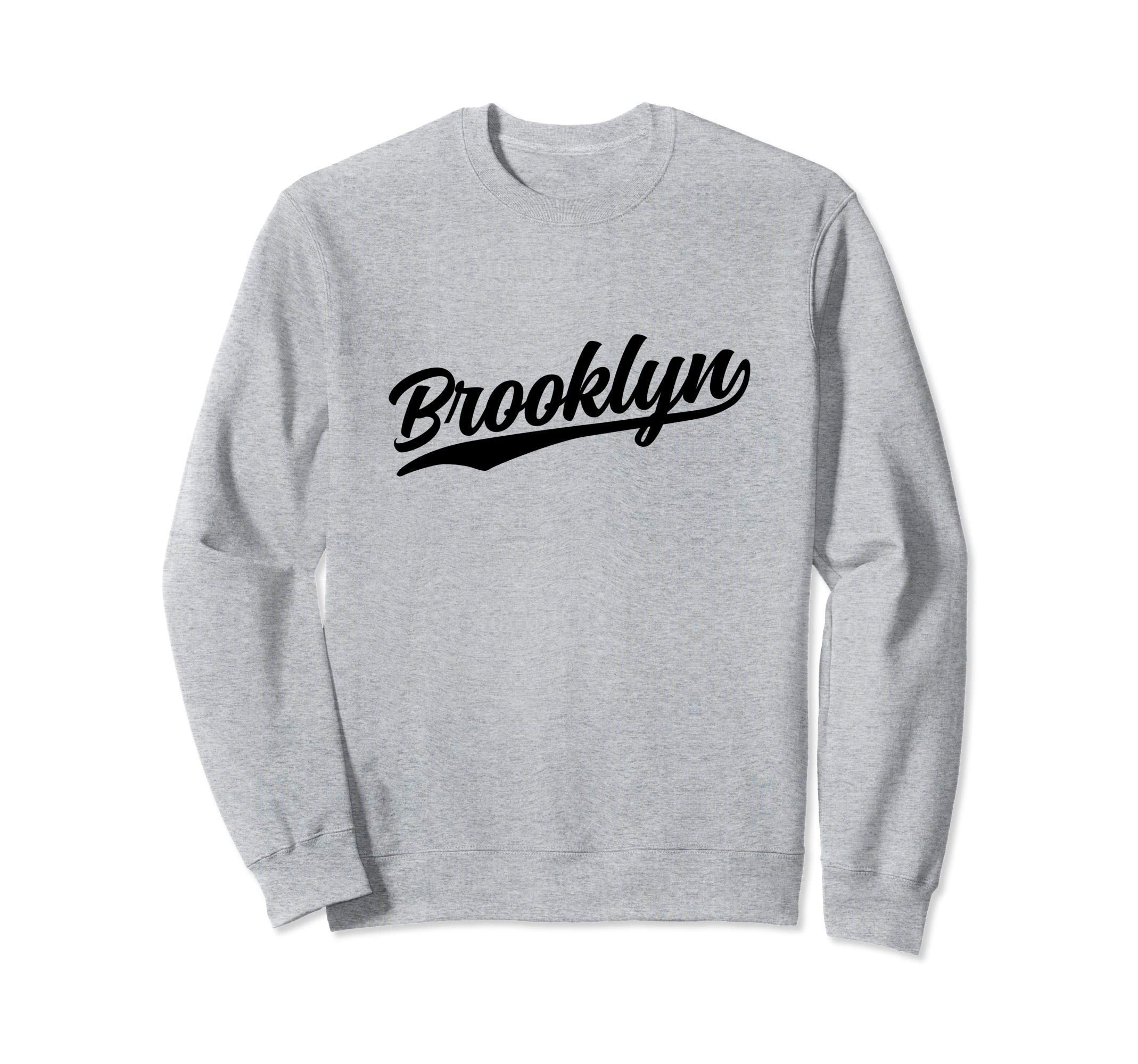 Brooklyn New York Ny 1970S Sweatshirt - Fun Novelty Design for Adults - T-Shirt, Sweatshirt, Hoodie