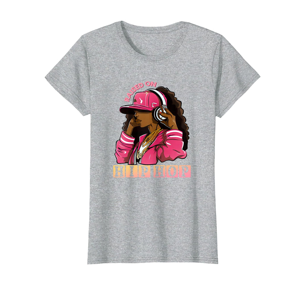 Raised Hip Hop Old School Hip Hop T-Shirt - Fun Novelty Design Men Women - T-Shirt, Sweatshirt, Hoodie