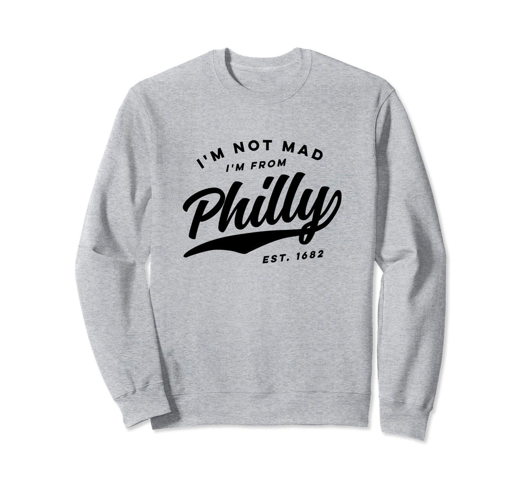 Im Not Mad Im From Philly 1970S Sweatshirt - Custom Art Print Unisex - T-Shirt, Sweatshirt, Hoodie