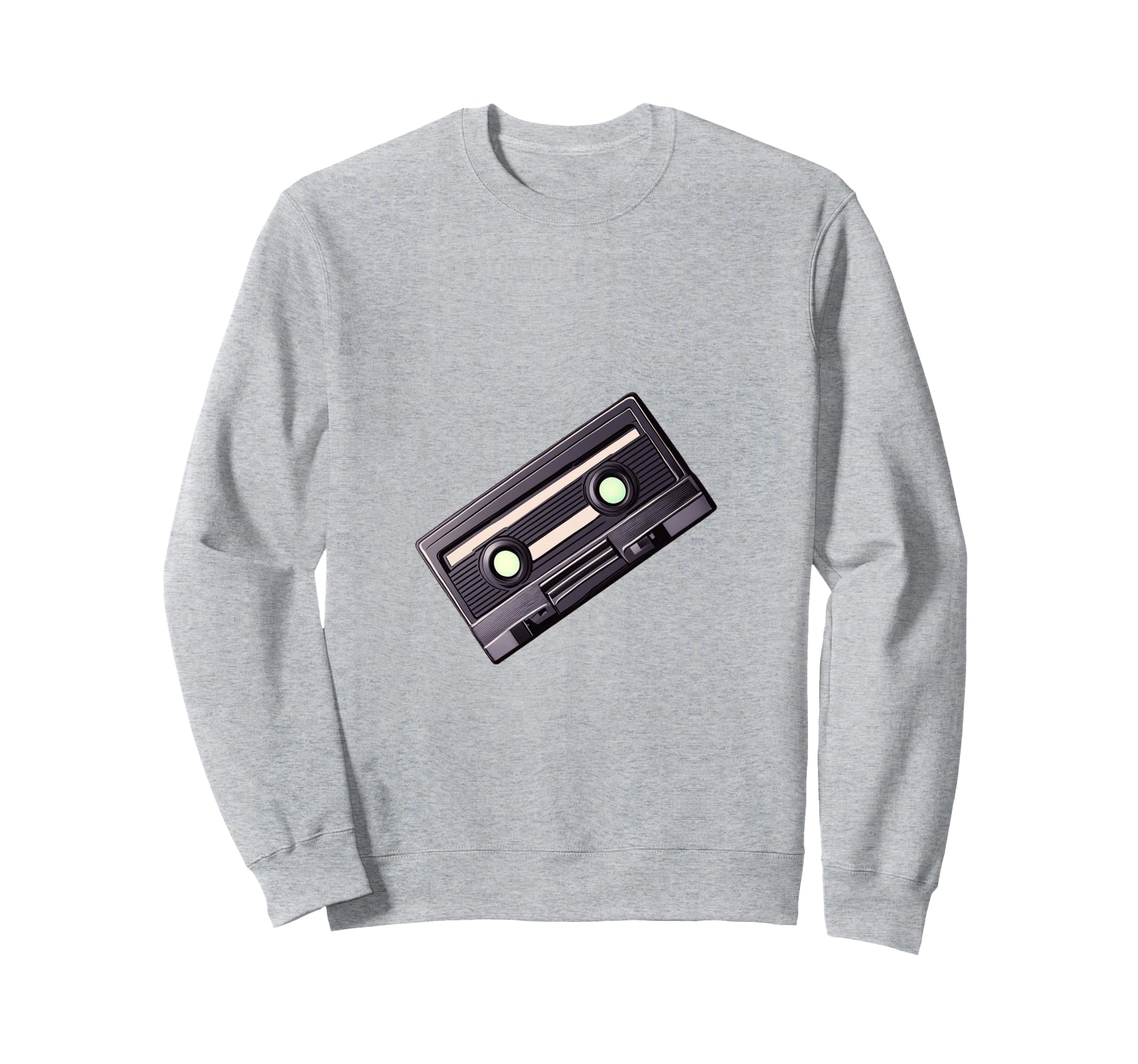 Cassette Tape Music Sweatshirt - Casual Everyday Wear Unisex - T-Shirt, Sweatshirt, Hoodie