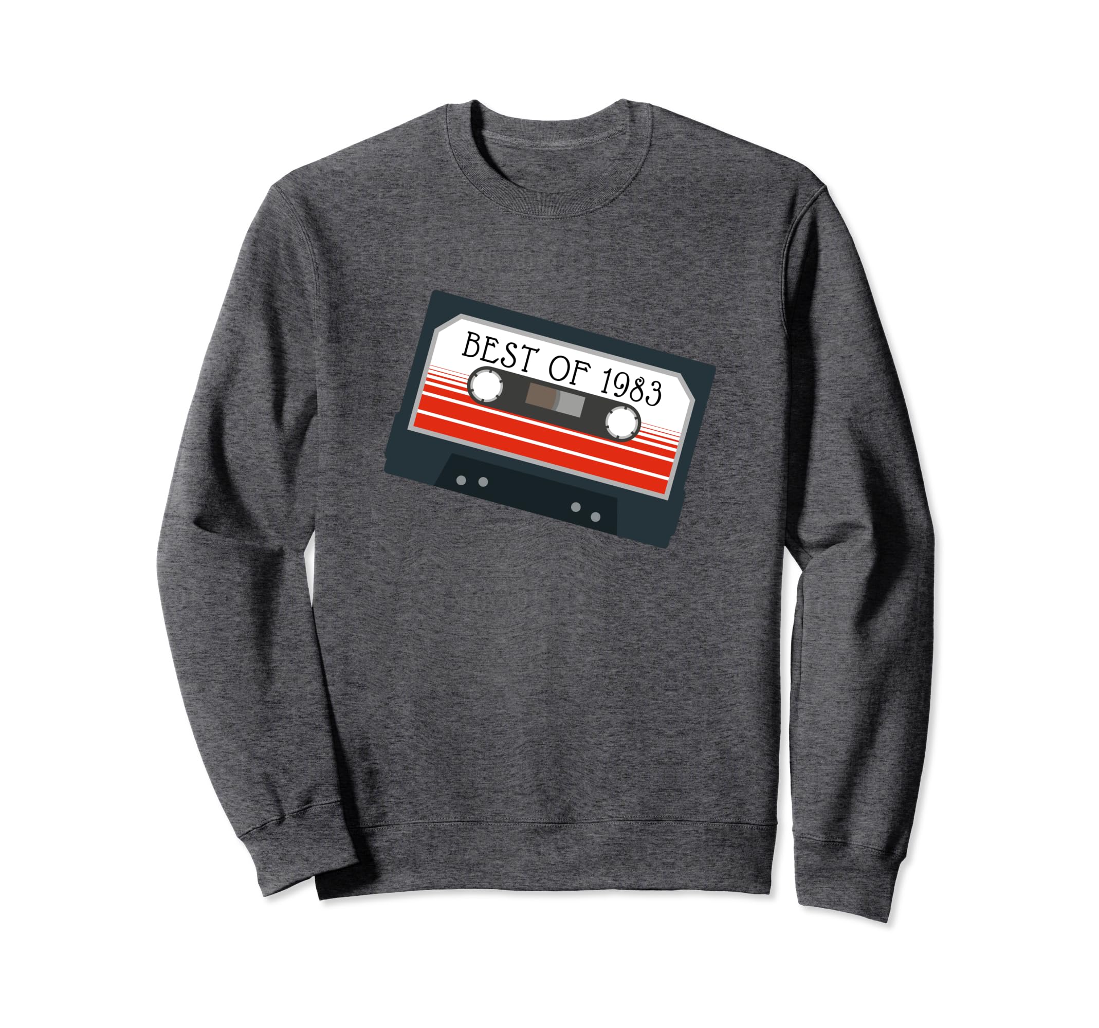 Best 1983 Cassette Tape Sweatshirt - Streetwear Style for Adults - T-Shirt, Sweatshirt, Hoodie