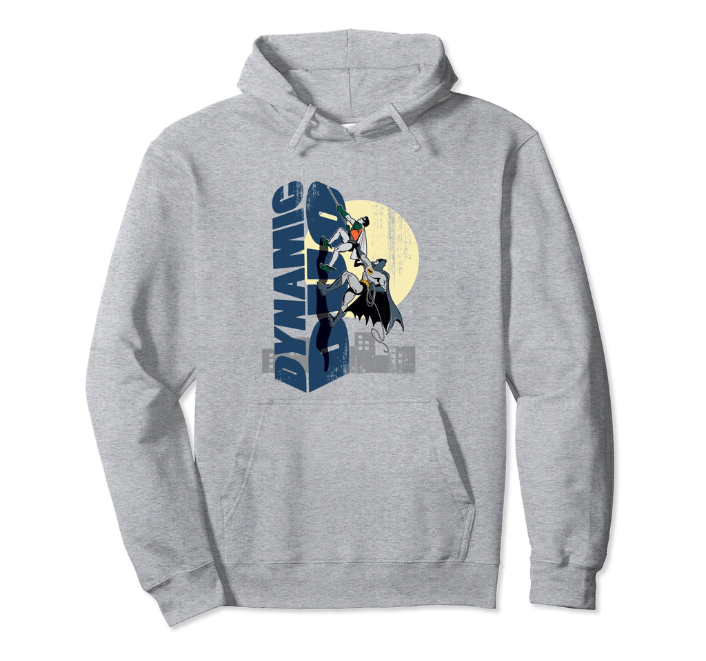 Batman Distressed Dynamic Duo Comic Icons Hoodie - Unique Graphic Men Women - T-Shirt, Sweatshirt, Hoodie