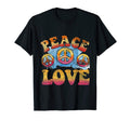 Hippie Peace Sign Gift T-Shirt - Minimalist Print for Adults - T-Shirt, Sweatshirt, Hoodie