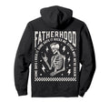 Fatherhood Skeleton Rock Dad Tour Fathers Hoodie - Unique Graphic Unisex - T-Shirt, Sweatshirt, Hoodie