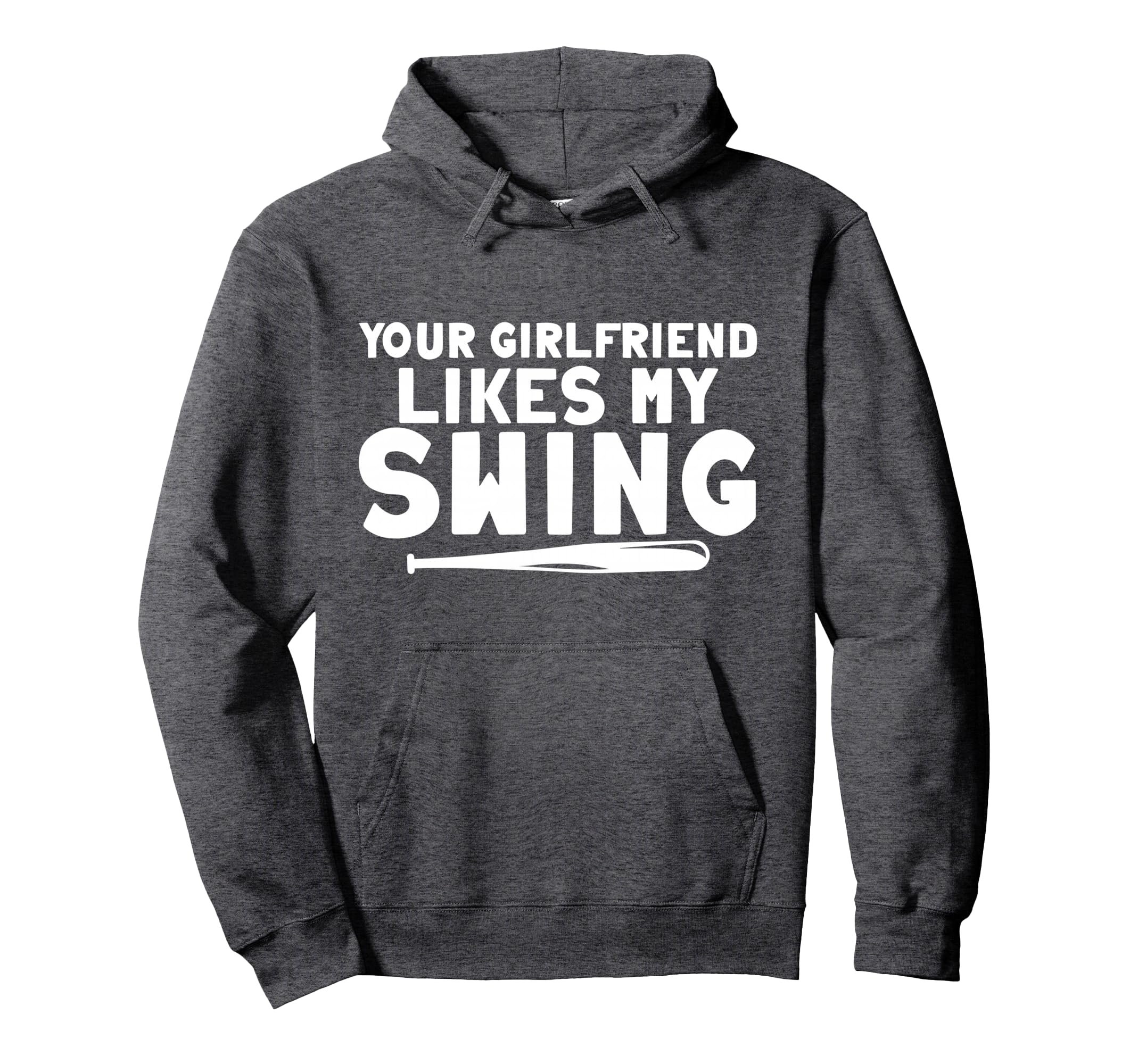 Your Girlfriend Likes My Swing Hoodie - Aesthetic Graphic Unisex - T-Shirt, Sweatshirt, Hoodie
