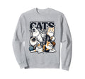 Cat Bootleg Grunge 90S Sweatshirt - Graphic Print Men Women - T-Shirt, Sweatshirt, Hoodie