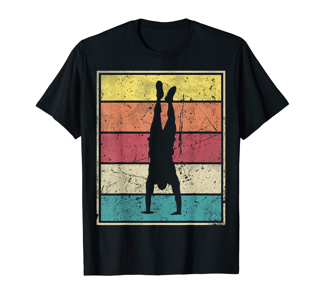 Handstand Training Stripes T-Shirt - Custom Art Print for Adults - T-Shirt, Sweatshirt, Hoodie
