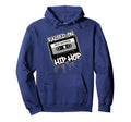Raised Hip Hop Old School Cassette Hoodie - Aesthetic Graphic Men Women - T-Shirt, Sweatshirt, Hoodie