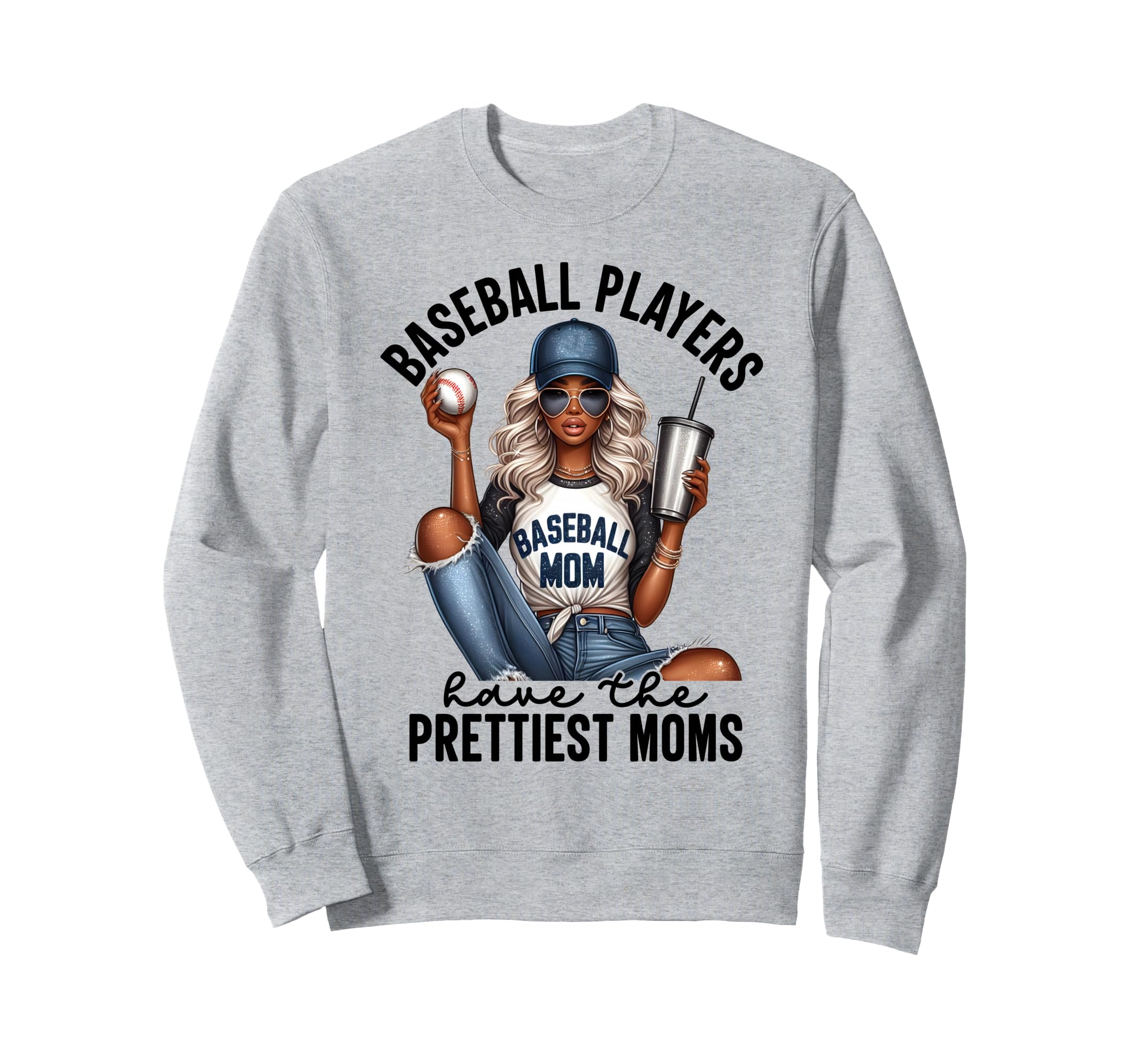 Baseball Players Have Prettiest Sweatshirt - Aesthetic Graphic Men Women - T-Shirt, Sweatshirt, Hoodie