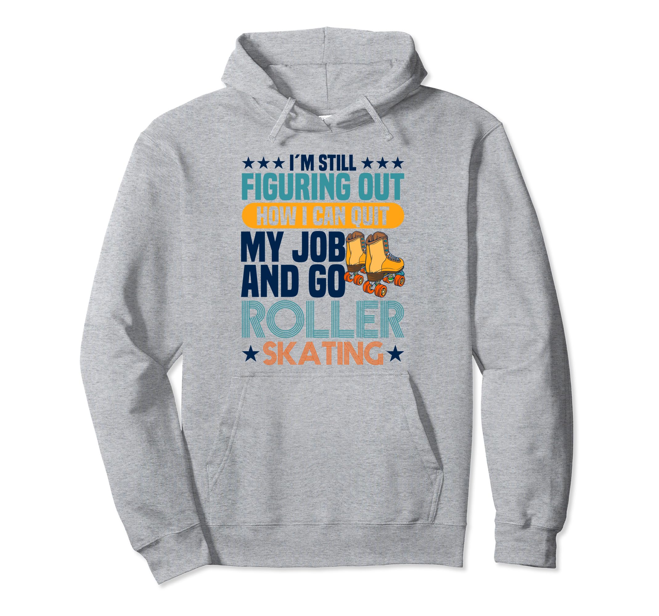 Roller Skating 80S Party Disco Hoodie - Custom Art Print for Adults - T-Shirt, Sweatshirt, Hoodie