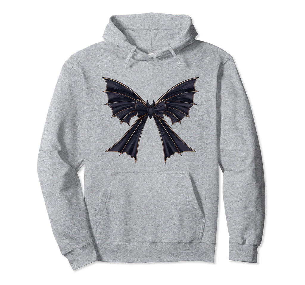 Bat Coquette Bow Halloween Bow Hoodie - Streetwear Style Men Women - T-Shirt, Sweatshirt, Hoodie