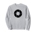 Minimalist Camera Shutter Simple Sweatshirt - Graphic Print Unisex - T-Shirt, Sweatshirt, Hoodie