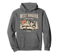 West Virginia Hoodie - Minimalist Print for Adults - T-Shirt, Sweatshirt, Hoodie
