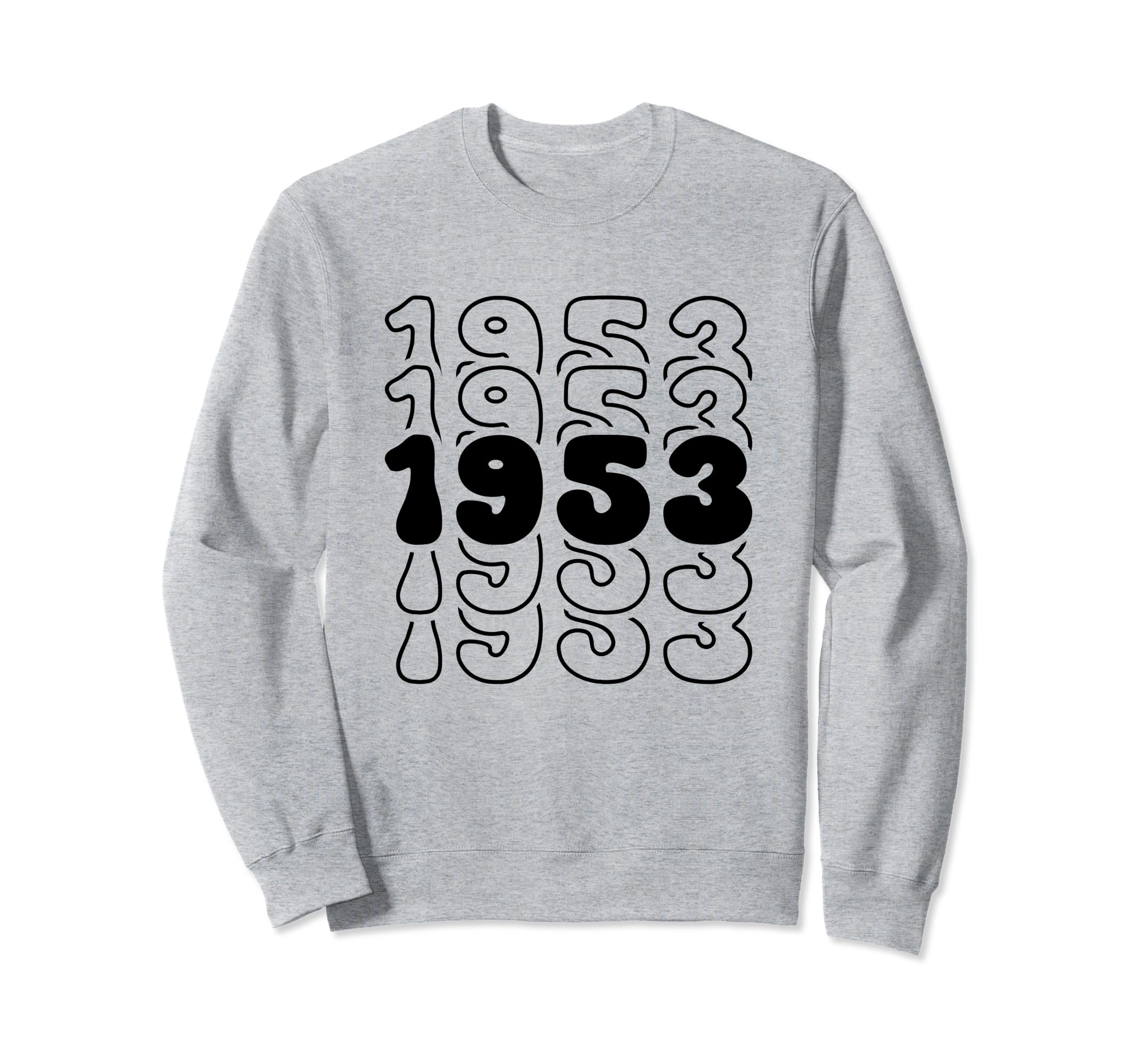 71 Year Old Groovy 71St Birthday Sweatshirt - Graphic Print for Adults - T-Shirt, Sweatshirt, Hoodie