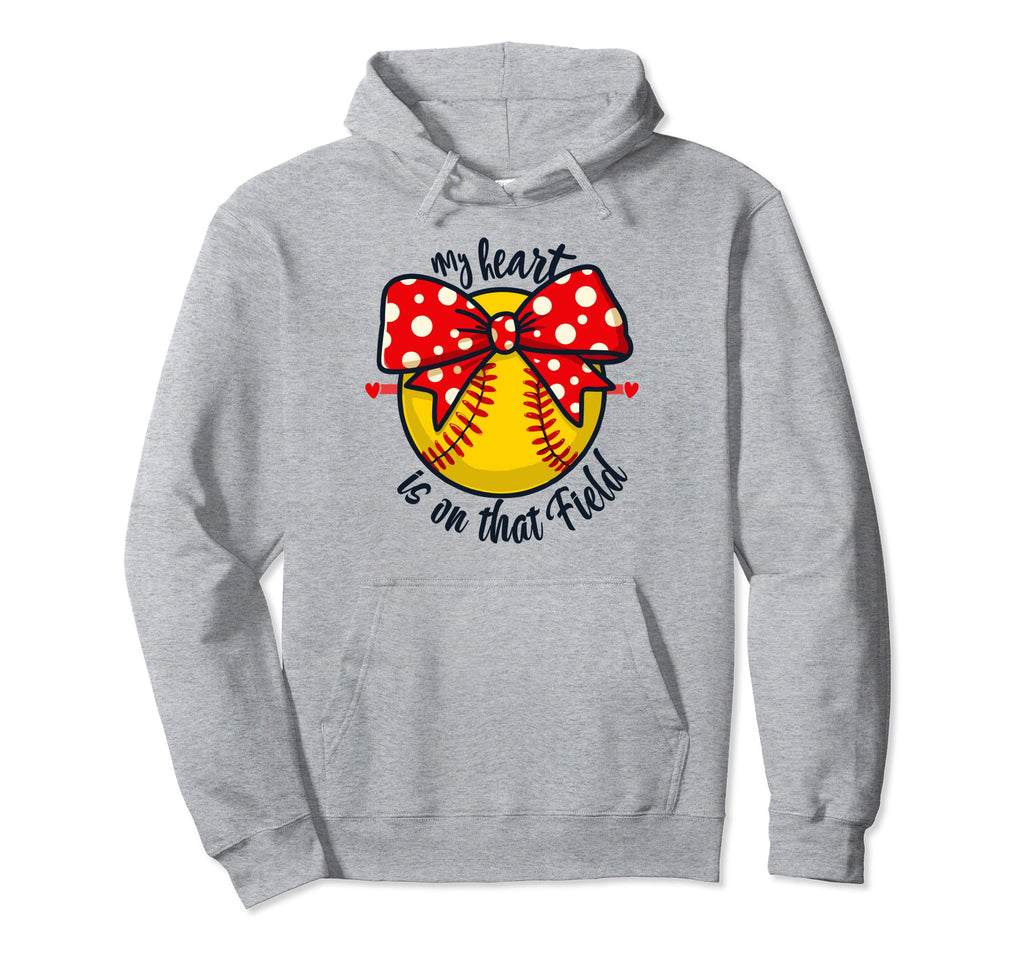 My Heart Is That Field Baseball Hoodie - Unique Graphic for Adults - T-Shirt, Sweatshirt, Hoodie
