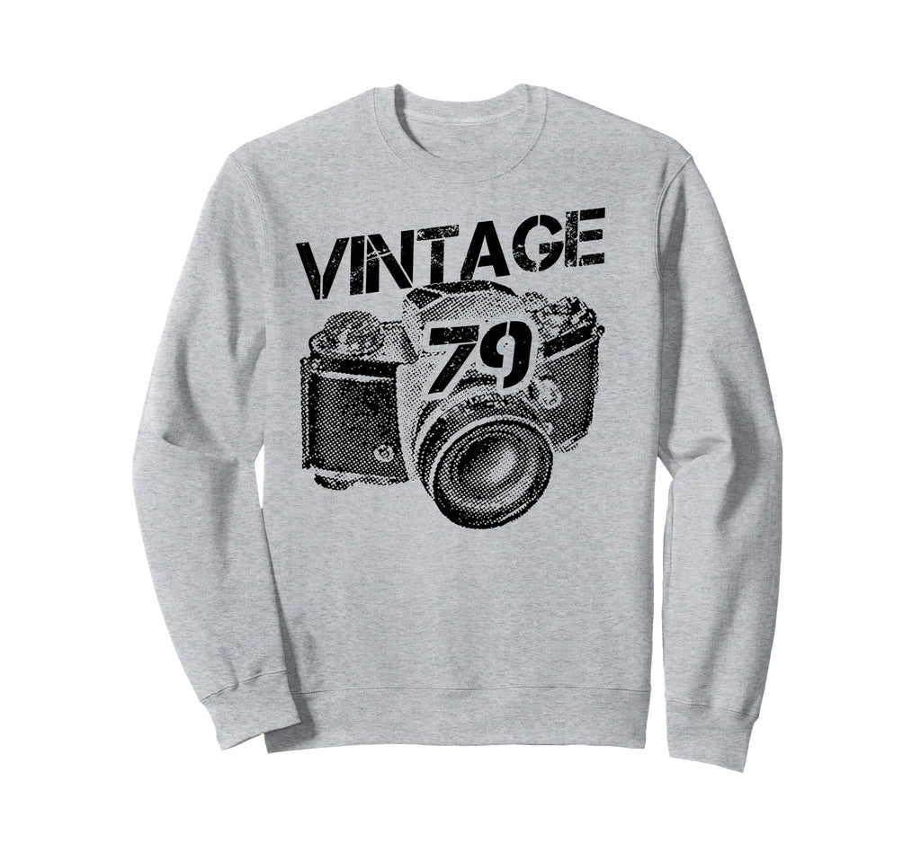 40Th Birthday 40 Years Old Camera Sweatshirt - Fun Novelty Design Unisex - T-Shirt, Sweatshirt, Hoodie