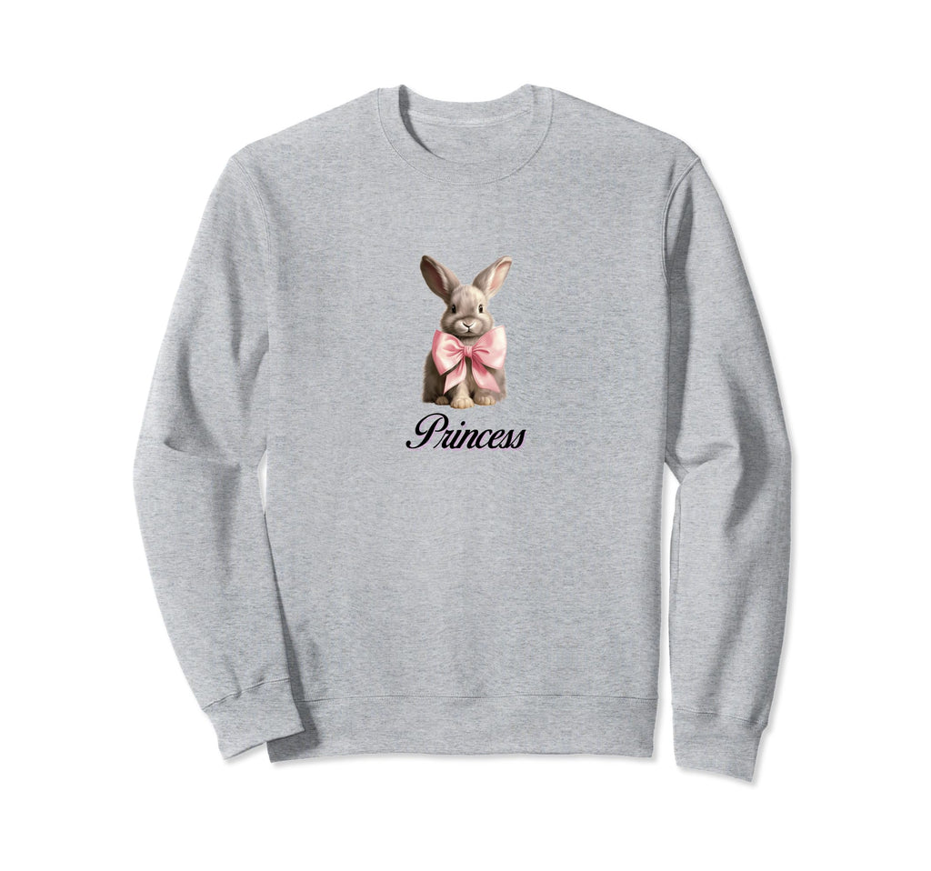 Coquette Bunny Rabbit Princess Girlcore Sweatshirt - Trendy Graphic Unisex - T-Shirt, Sweatshirt, Hoodie