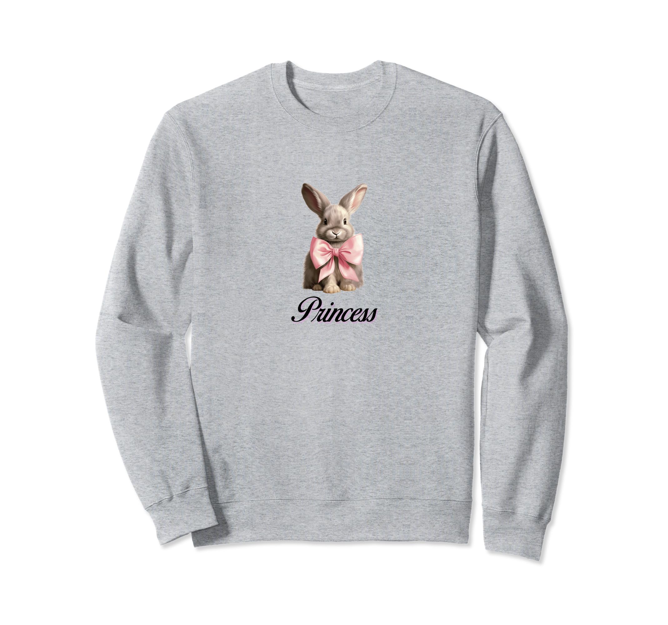 Coquette Bunny Rabbit Princess Girlcore Sweatshirt - Trendy Graphic Unisex - T-Shirt, Sweatshirt, Hoodie
