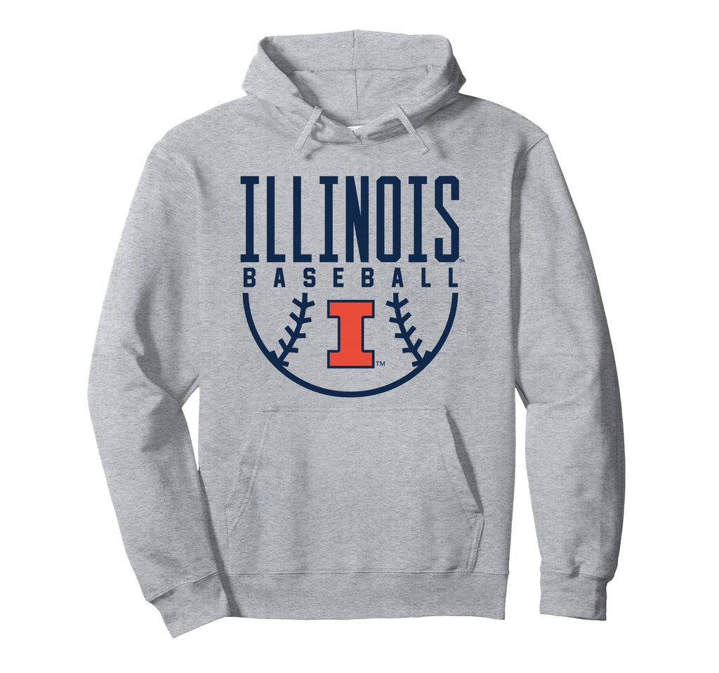 University Illinois Fighting Illini Hoodie - Graphic Print for Adults - T-Shirt, Sweatshirt, Hoodie