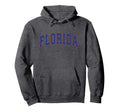Florida Fl Athletic Sports Orange 80S 90S Hoodie - Novelty Apparel Unisex - T-Shirt, Sweatshirt, Hoodie