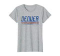 Denver Colorado Weathered Stripe T-Shirt - Graphic Print for Adults - T-Shirt, Sweatshirt, Hoodie