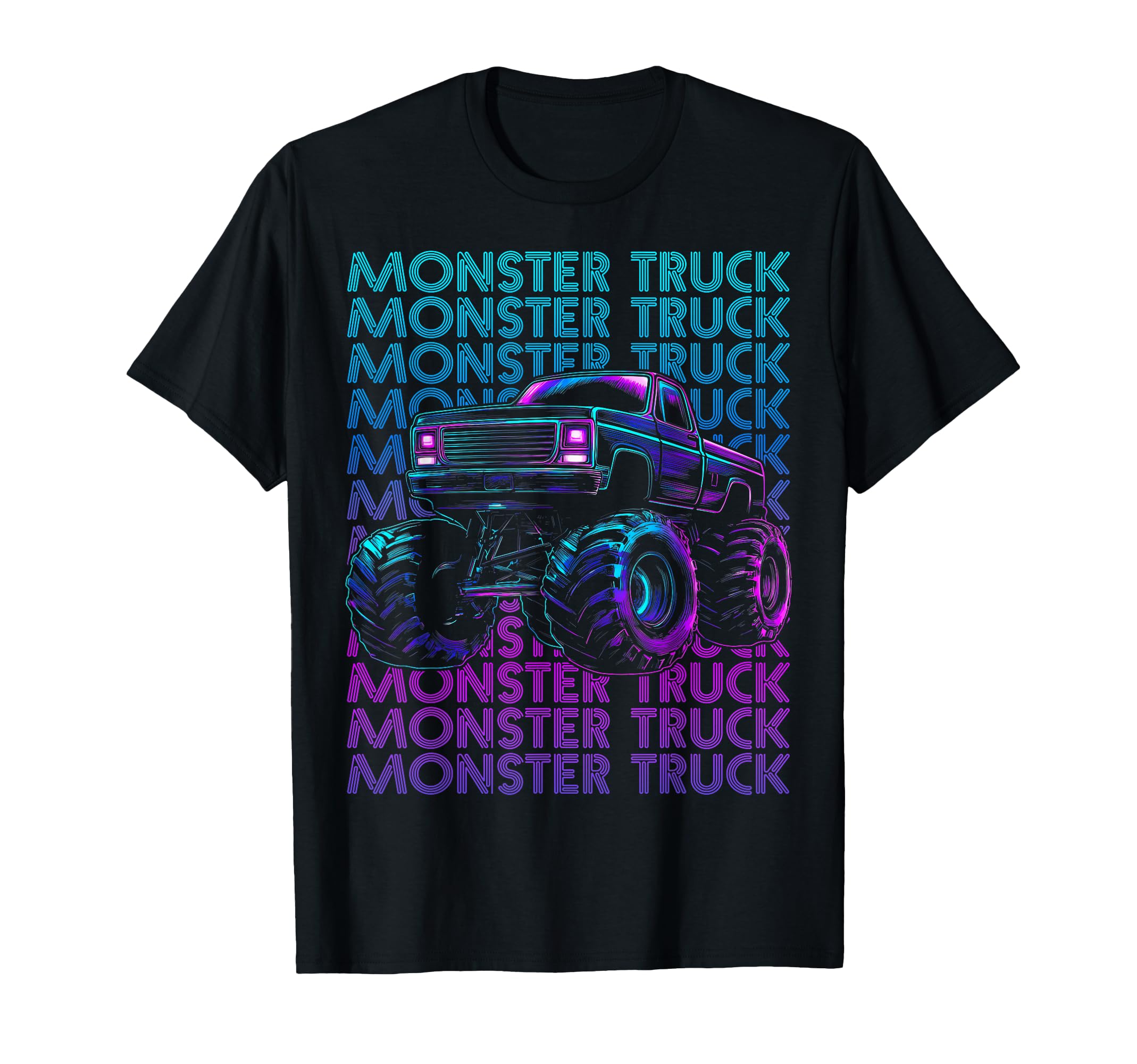 Monster Trucks 4 Wheeler Offroad T-Shirt - Fun Novelty Design Unisex - T-Shirt, Sweatshirt, Hoodie