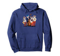 Cat Lover Cat Music Band Cats Musicians Hoodie - Graphic Print for Adults - T-Shirt, Sweatshirt, Hoodie