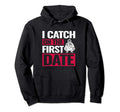 Funny Baseball Catcher Hoodie - Graphic Print Unisex - T-Shirt, Sweatshirt, Hoodie