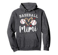 Baseball Mimi Proud Mimi Baseball Hoodie - Minimalist Print Men Women - T-Shirt, Sweatshirt, Hoodie