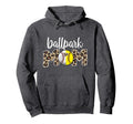 Ballpark Mom Proud Baseball Softball Hoodie - Trendy Graphic for Adults - T-Shirt, Sweatshirt, Hoodie