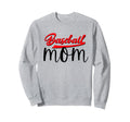 Baseball Mom Proud Game Day Parent Sweatshirt - Casual Everyday Wear Unisex - T-Shirt, Sweatshirt, Hoodie