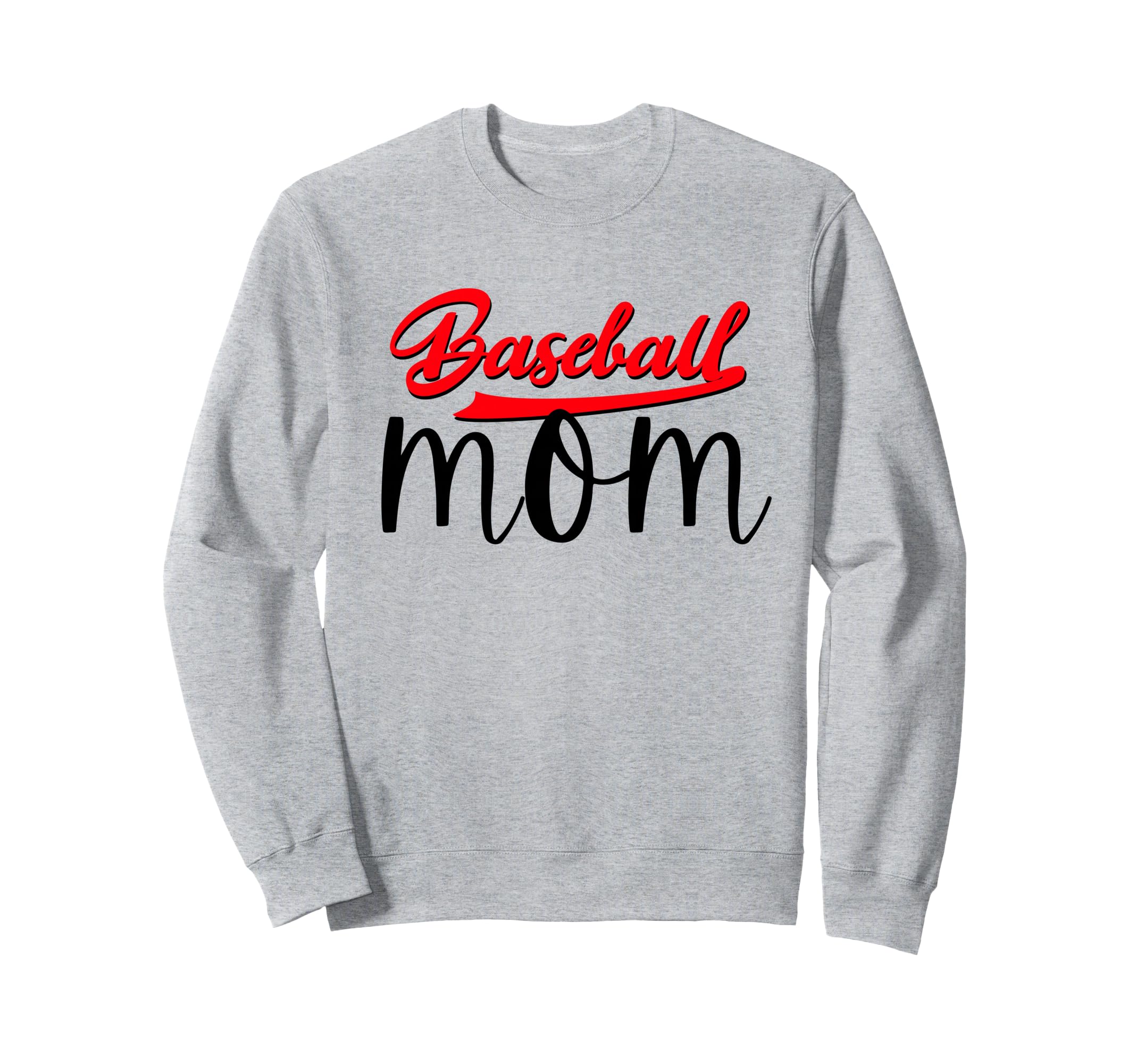 Baseball Mom Proud Game Day Parent Sweatshirt - Casual Everyday Wear Unisex - T-Shirt, Sweatshirt, Hoodie