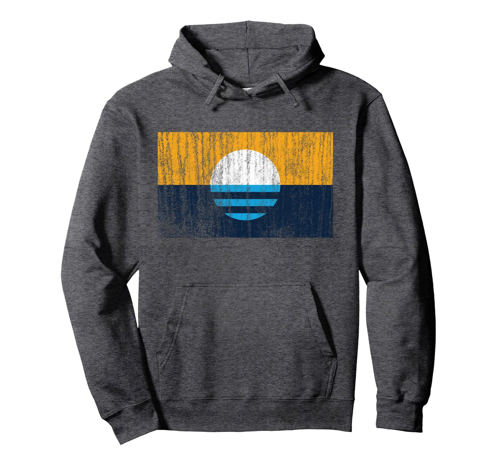 Peoples Flag Milwaukee Distressed Hoodie - Casual Everyday Wear Men Women - T-Shirt, Sweatshirt, Hoodie
