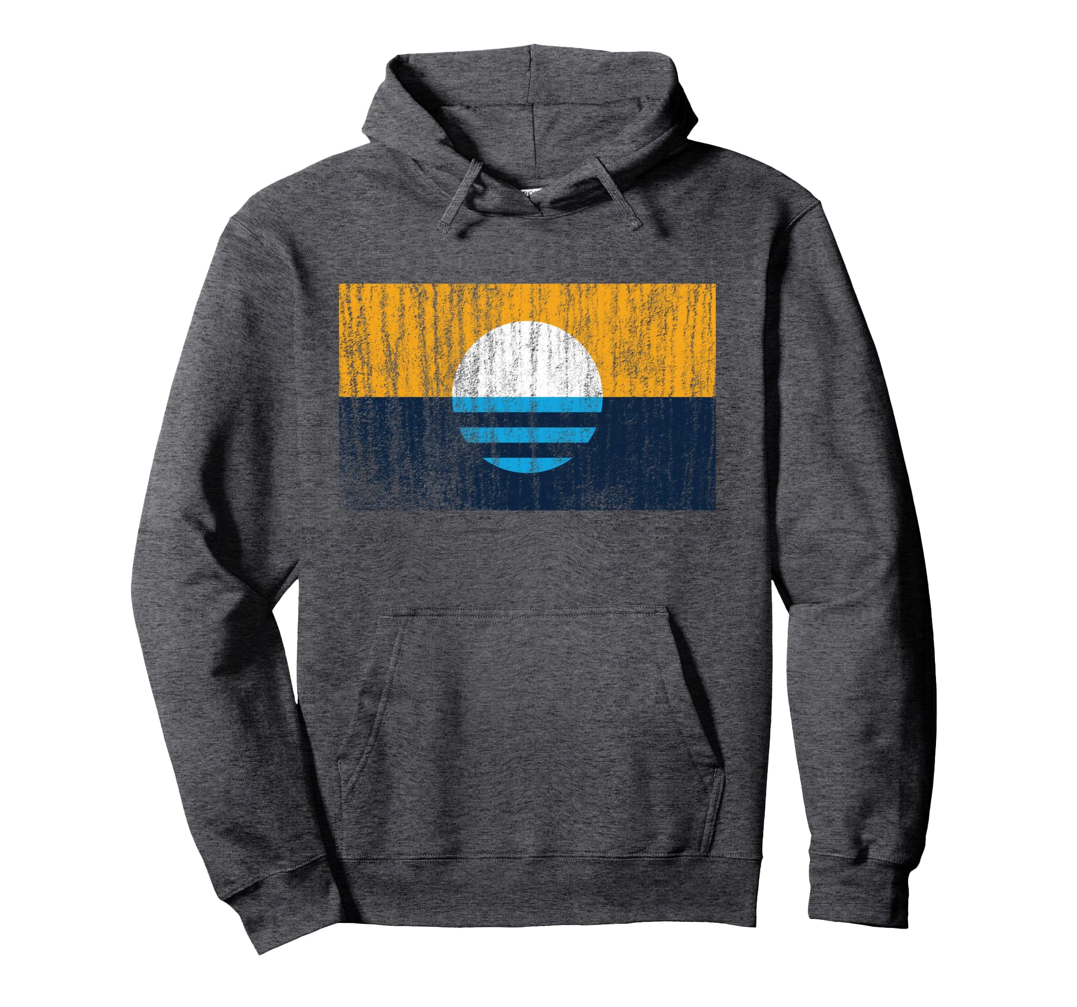 Peoples Flag Milwaukee Distressed Hoodie - Casual Everyday Wear Men Women - T-Shirt, Sweatshirt, Hoodie
