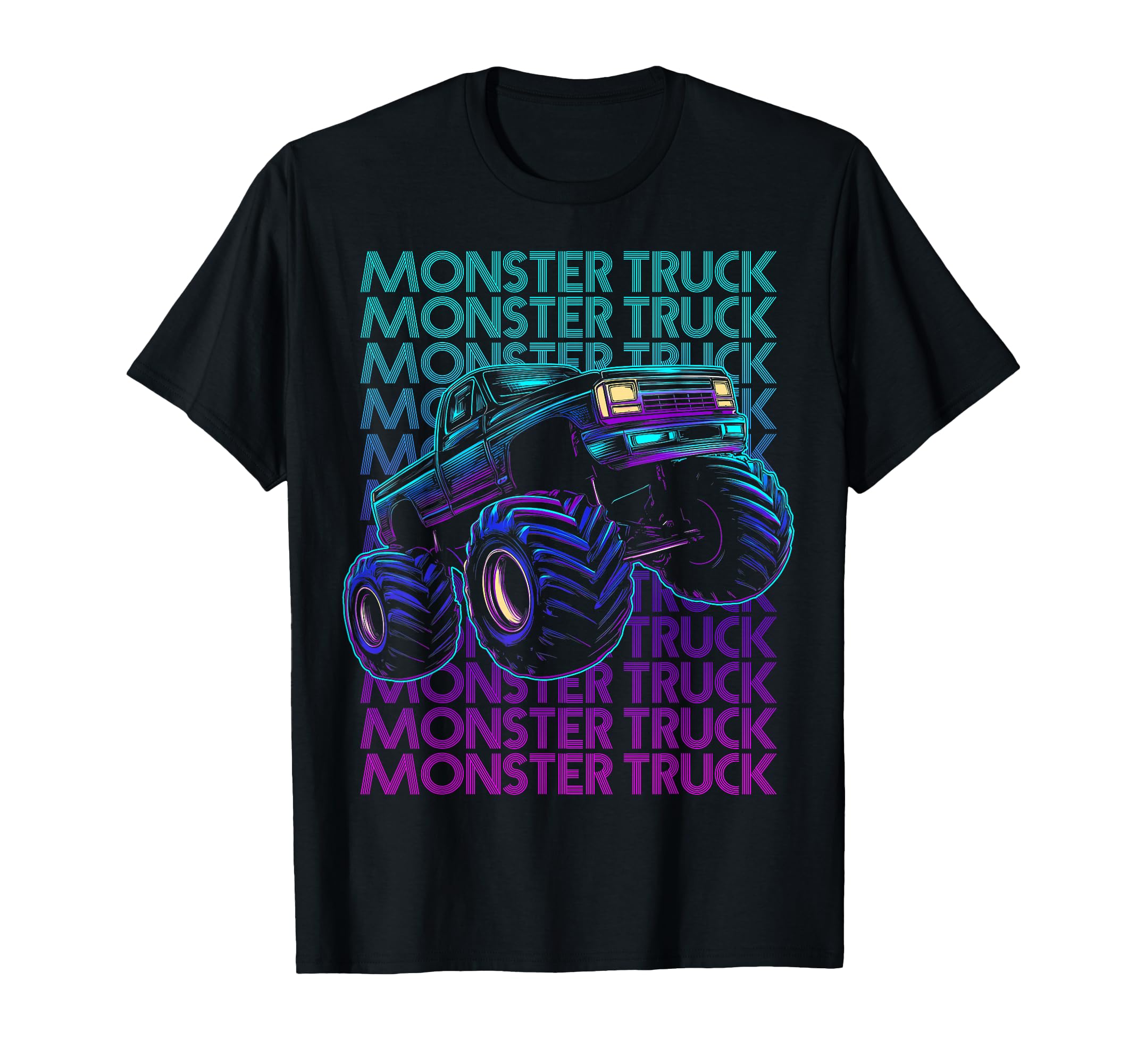Monster Trucks 4 Wheeler Offroad T-Shirt - Streetwear Style Unisex - T-Shirt, Sweatshirt, Hoodie