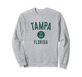 Tampa Florida Varsity Distressed Sweatshirt - Graphic Print Men Women - T-Shirt, Sweatshirt, Hoodie
