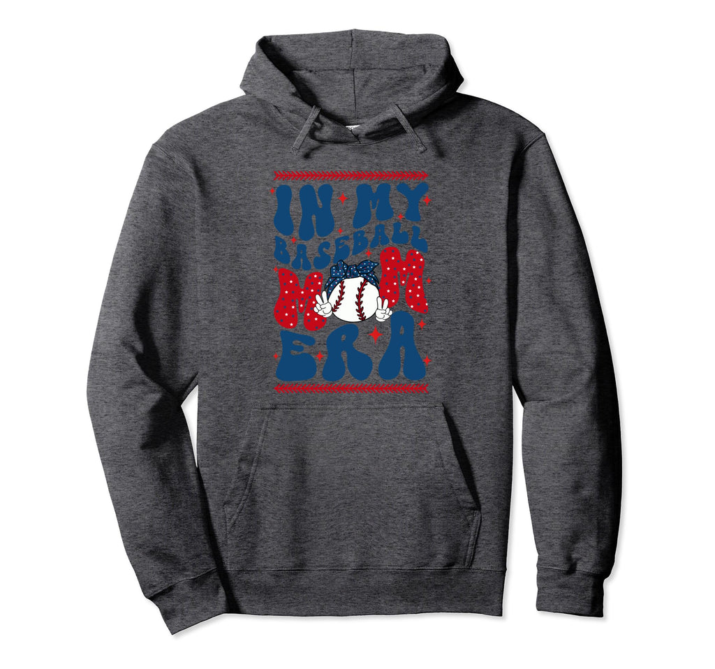 Groovy My Baseball Mom Era Mom Life Hoodie - Custom Art Print Men Women - T-Shirt, Sweatshirt, Hoodie