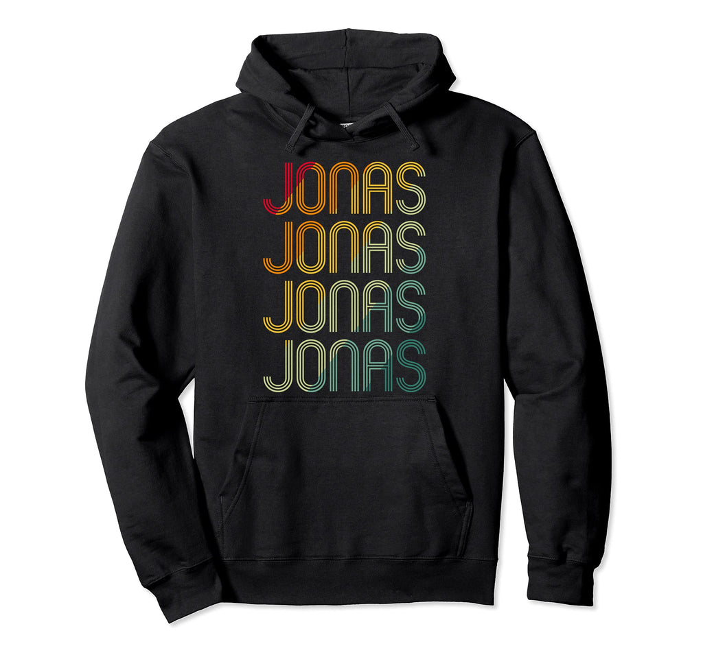Jonas First Name Pride Distressed Hoodie - Fun Novelty Design Unisex - T-Shirt, Sweatshirt, Hoodie