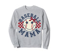Baseball Mama Coquette Bow Game Sweatshirt - Custom Art Print for Adults - T-Shirt, Sweatshirt, Hoodie
