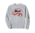 Baseball Softball 7 Baseball Mom Sweatshirt - Graphic Print Men Women - T-Shirt, Sweatshirt, Hoodie