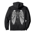 Grunge Wings Angel Back Cross Y2K 2000S Hoodie - Trendy Graphic Unisex - T-Shirt, Sweatshirt, Hoodie