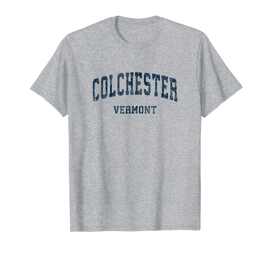 Colchester Vermont Vt Varsity T-Shirt - Casual Everyday Wear Men Women - T-Shirt, Sweatshirt, Hoodie