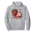 Y2K Aesthetic Strawberry Summer Girly Hoodie - Custom Art Print Unisex - T-Shirt, Sweatshirt, Hoodie